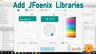 Add JFoenix Library to Gluon Scene Builder | JavaFX