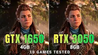 Nvidia GTX 1650 vs RTX 3050 (2024) | 10 Games Tested | Is it Worth Upgrading?