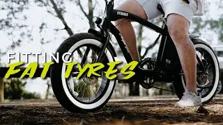 FAT BIKE 20x4.0" TYRES - HOW TO FIT & INSTALL CORRECTLY