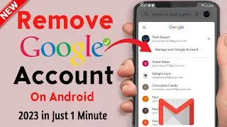 Remove Google Account from an Android Phone | How to sign out of Google Account Android (2024)