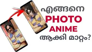 How To Convert Your Photo Image To Anime | Create Anime Of Any Photo Telegram Anime Ai Bot Malayalam