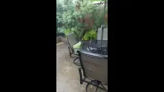 Viewer video | Rain falls in Granite Bay during thunderstorm