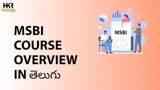 What is BI | What is MSBI | BI & MSBI Tutorial | MSBI Training Details in తెలుగు | HKR Trainings