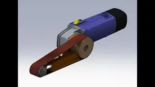 Ручной гриндер из болгарки.Чертежи.Angle grinder hack