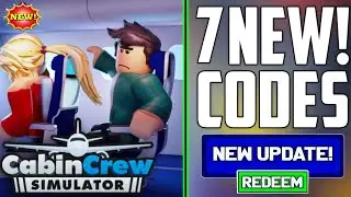 ALL NEW!✅CABIN CREW SIMULATOR ROBLOX CODES 2024 - CABIN CREW SIMULATOR CODES