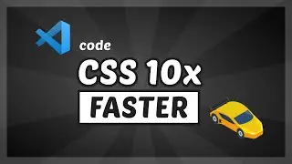 How to Code CSS x10 Faster in VSCode! #Shorts