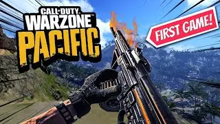 FIRST TIME PLAYING WARZONE PACIFIC!