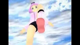 【MMD】hibari growth giantess stomp【Senran Kagura Super Ninja arts】