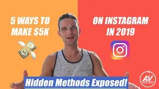 5 ways to Make $5k Per Month on Instagram 2021 (How to Monetize & Make Money Online With IG)