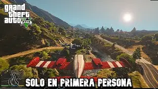 COMPLETANDO EL GTA V PERO CON GRAFICOS HD Y SOLO EN PRIMERA PERSONA