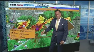 Hail pounds north Denver and suburbs with another round possible Friday