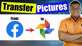 How to TRANSFER PICTURES AND VIDEOS From Facebook to Google Photos