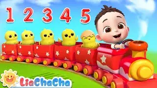 Five Little Chicks Song🐣 | Little Chick Search Song | LiaChaCha Nursery Rhymes & Baby Songs