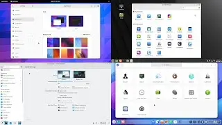 What Does the Settings Look Like in Different Linux Desktops?