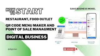 Start SaaS - QR Code Restaurant Menu Maker and Contactless Table Ordering System + Restaurant POS