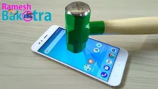 Xiaomi Mi A1 Screen Scratch Test Gorilla Glass