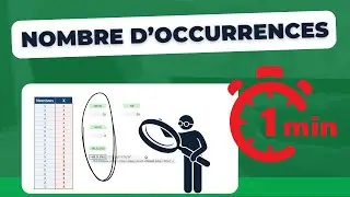 Compter le nombre d’occurrences d’une valeur sur Excel ? En 1 minute