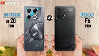 Infinix GT 20 Pro Vs Xiaomi POCO F6 Pro | Comparison video 2024⚡