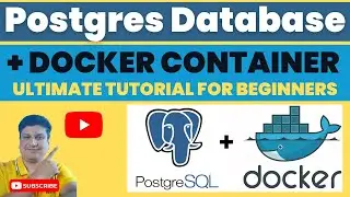 Run Postgres Database in Docker Container | Postgres Docker Container Tutorial