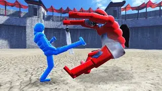 Making NPCs Fight (with active ragdoll physics)