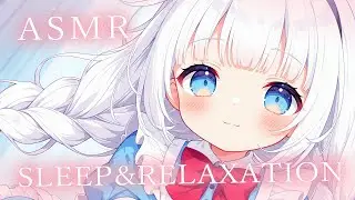 ASMR Deep Ear Cleaning & Heartbeat Sounds For Sleep 💙 (Ear Blowing, Ear Cleaning, Breathing)