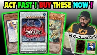 ACT FAST! A CRITICAL NEED TO BUY THESE YUGIOH CARDS THIS WEEK!