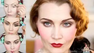 An Easy 1920s Makeup Look Tutorial for Flappers