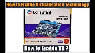 How to enable virtualisation technology on consistent H61, H81 etc motherboard 🔥🔥🔥🔥
