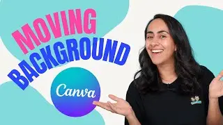 Create your own ANIMATED BACKGROUND in Canva | Shorts