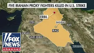 US strike kills 5 Iranian proxy fighters in Iraq