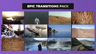 After Effects Epic Distortion Transitions Pack After Effects Template