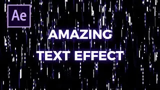 AFTER EFFECTS TUTORIAL- AMAZING TEXT ANIMATION | FREE PRESET | NO PLUGINS