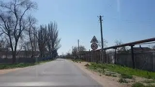 Из Счастливцево в Стрелковое на автомобиле/Арабатская стрелка 2021