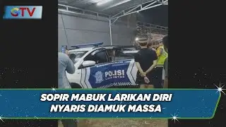 Sopir Mabuk Nyaris Diamuk Massa Gegara Ingin Larikan Diri di Maros - BIP 10/04