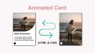 Animated CSS Card Hover Effects | HTML&CSS | CodeEra