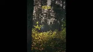 Forest Unreal Engine 5.3 #ue5 #unrealengine #animation #lumen