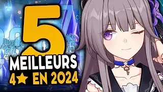 JOUEZ CES PERSOS ! 5 Meilleurs 4⭐ en 2024 Honkai Star Rail !