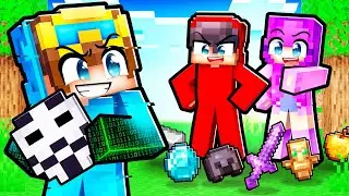 Pretending To Be a NOOB, Then Using HACKS In Minecraft!