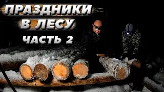 Праздники не повод сидеть дома | ЛЕСНОЙ ДОМ | ИЗБА | FOREST HOUSE | DUGOUT | HUT