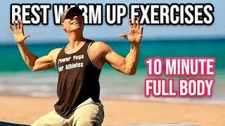 Best Warm Up Exercises! Pre-Workout Bodyweight Full Body Warm Up Routine