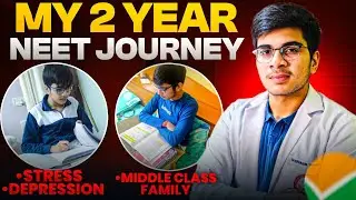 My Emotional NEET Journey: From Zero to Government Medical College 🏥 