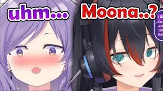 Moona came to Mika's stream at the worst time...