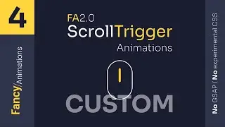 Custom ScrollTrigger Animations - Bricks Builder - FA2 0