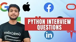 Python Interview Question | Product Based Company |