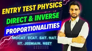 Lec#03: Direct and inverse proportionalities and their graphs by sir Naseeb Physics wala