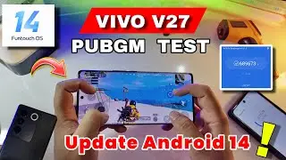 Test PUBG Di Vivo V27 Update Terbaru Android 14 Di Tahun 2024 | Settingan Grafik Smooth Extreme