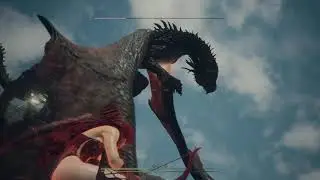 Archer killing Dragon - Dragon's dogma 2