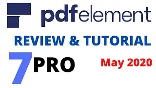 PDFelement 7 Pro Review & Tutorial (May 2020)