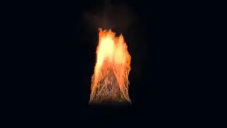 Simulating Fire in Blender - Tutorial coming soon!
