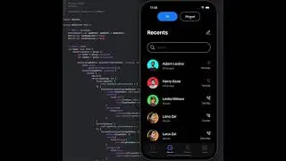 Contact application created using SwiftUI